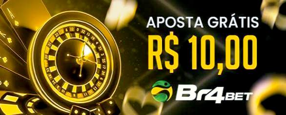 Possibilidade de fazer uma aposta grátis de R$ 10,00